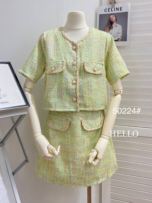 HELLO FASHION Tweed Sets